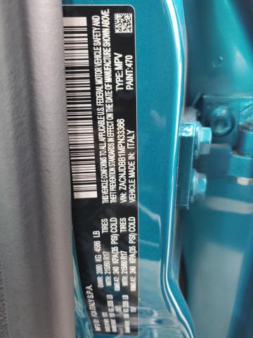 2021 Jeep Renegade Latitude VIN: ZACNJDBB1MPN33366 Lot: 51272384