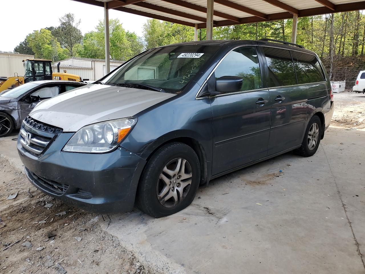 5FNRL38736B442072 2007 Honda Odyssey Exl