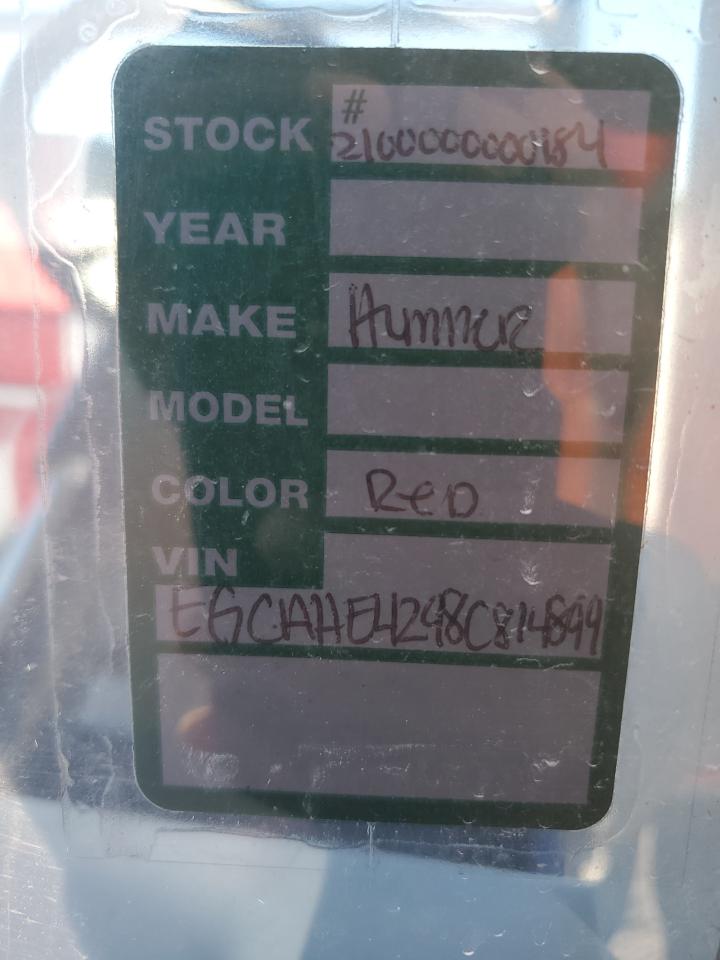 EGCAHE4298C814899 2011 Hummer Golfcart