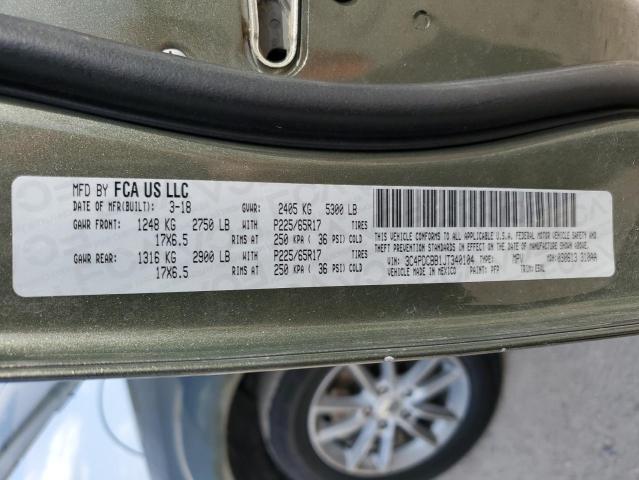 2018 Dodge Journey Sxt VIN: 3C4PDCBB1JT340104 Lot: 53240844