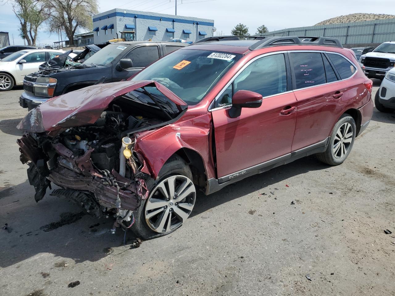 4S4BSENC3K3226842 2019 Subaru Outback 3.6R Limited