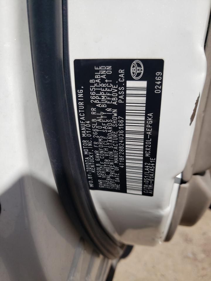 4T1BF28B24U361667 2004 Toyota Avalon Xl