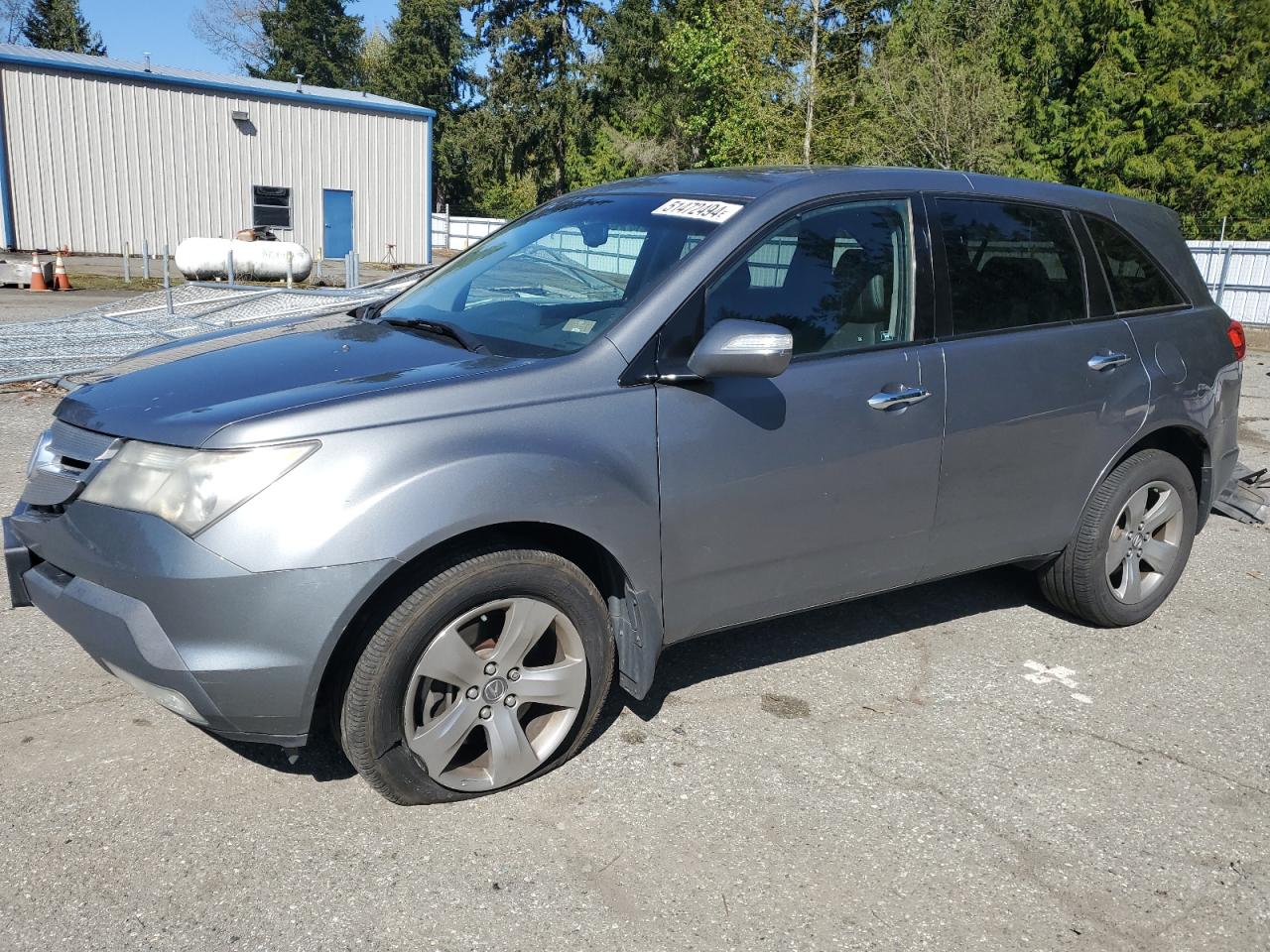 2HNYD28859H516726 2009 Acura Mdx Sport