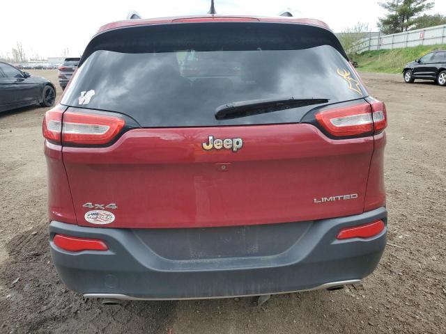 2014 Jeep Cherokee Limited VIN: 1C4PJMDS2EW284119 Lot: 52344034