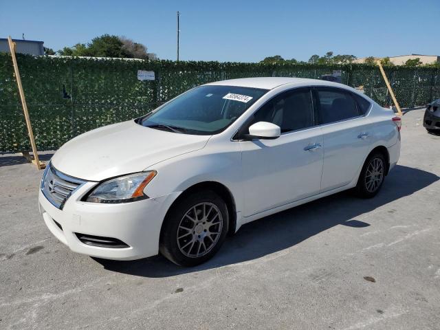 Lot #2468988714 2014 NISSAN SENTRA S salvage car