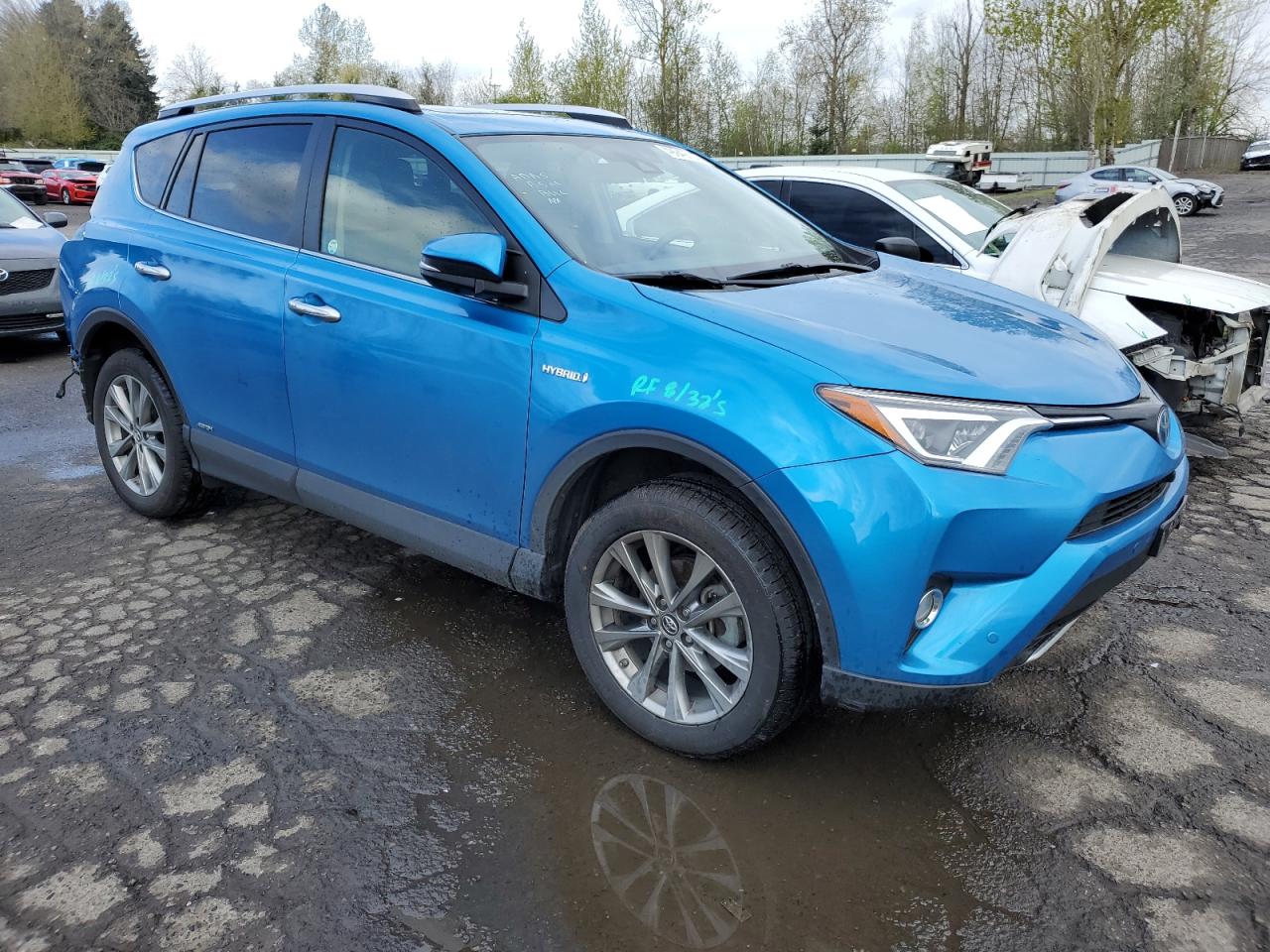 2016 Toyota Rav4 Hv Limited vin: JTMDJREV4GD021167