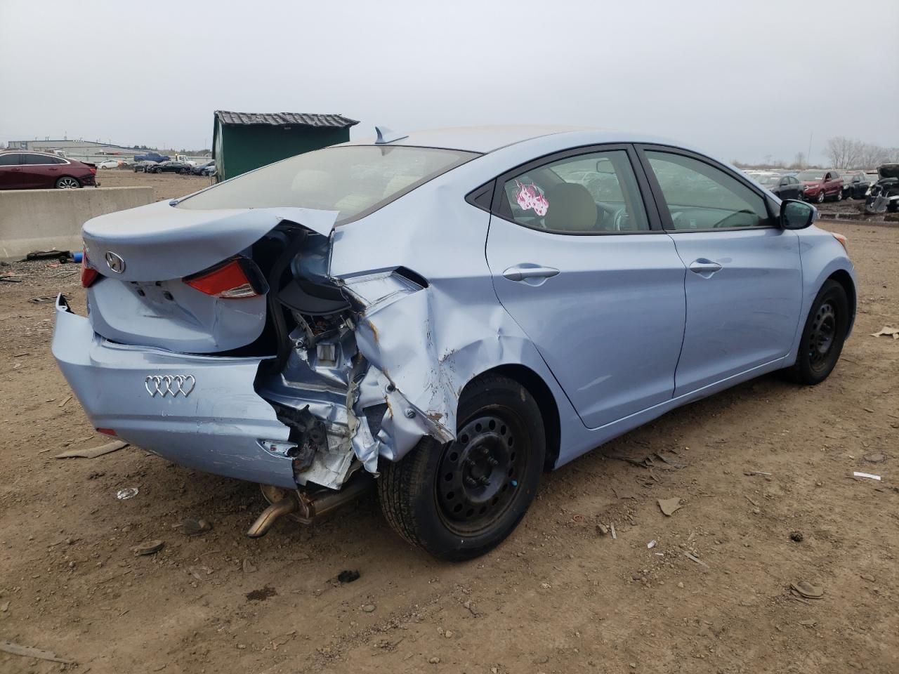 KMHDH4AE9CU449956 2012 Hyundai Elantra Gls