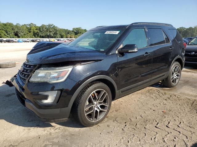 Lot #2501494011 2016 FORD EXPLORER S salvage car