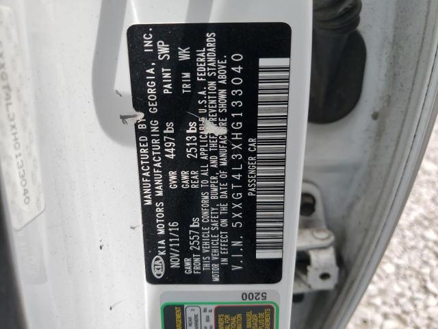 2017 Kia Optima Lx VIN: 5XXGT4L3XHG133040 Lot: 52894064