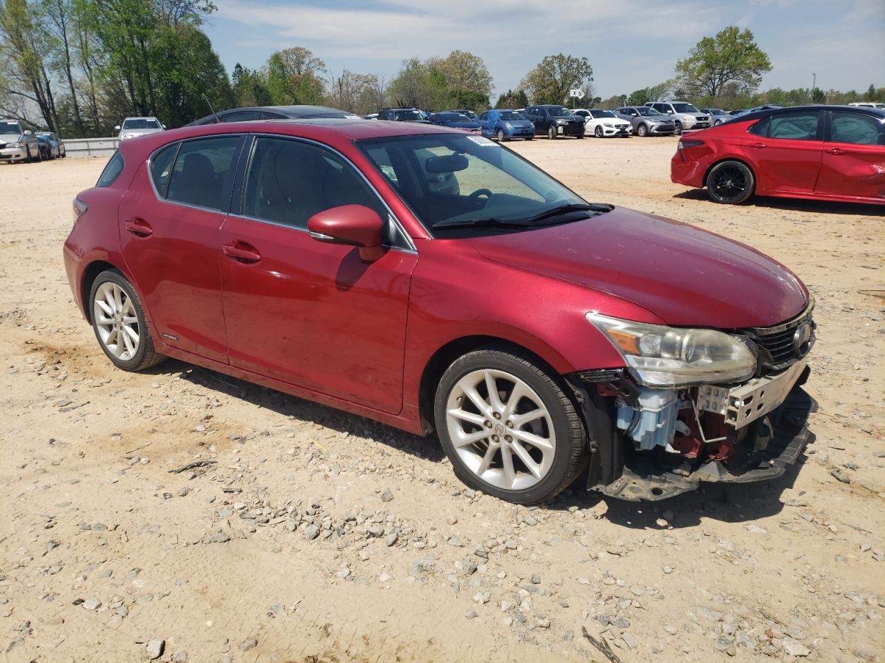 2013 Lexus Ct 200 vin: JTHKD5BH2D2154537