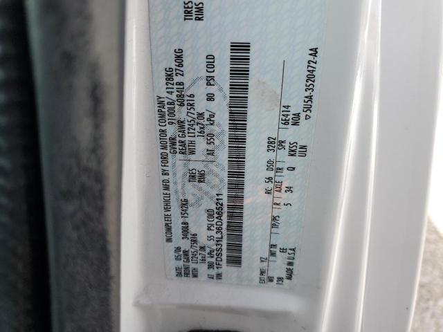 2006 Ford Econoline E350 Super Duty Wagon VIN: 1FDSS31L36DA65211 Lot: 52109124