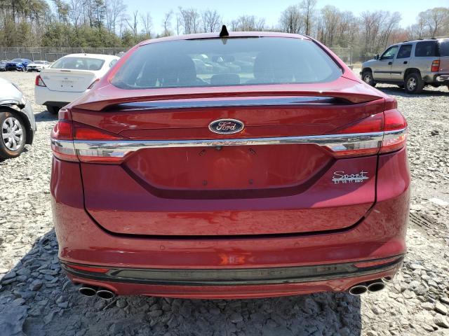 2017 Ford Fusion Sport VIN: 3FA6P0VP0HR372242 Lot: 50081434