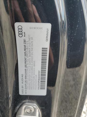 2014 Audi A5 Premium VIN: WAUCFAFR3EA025707 Lot: 51164124