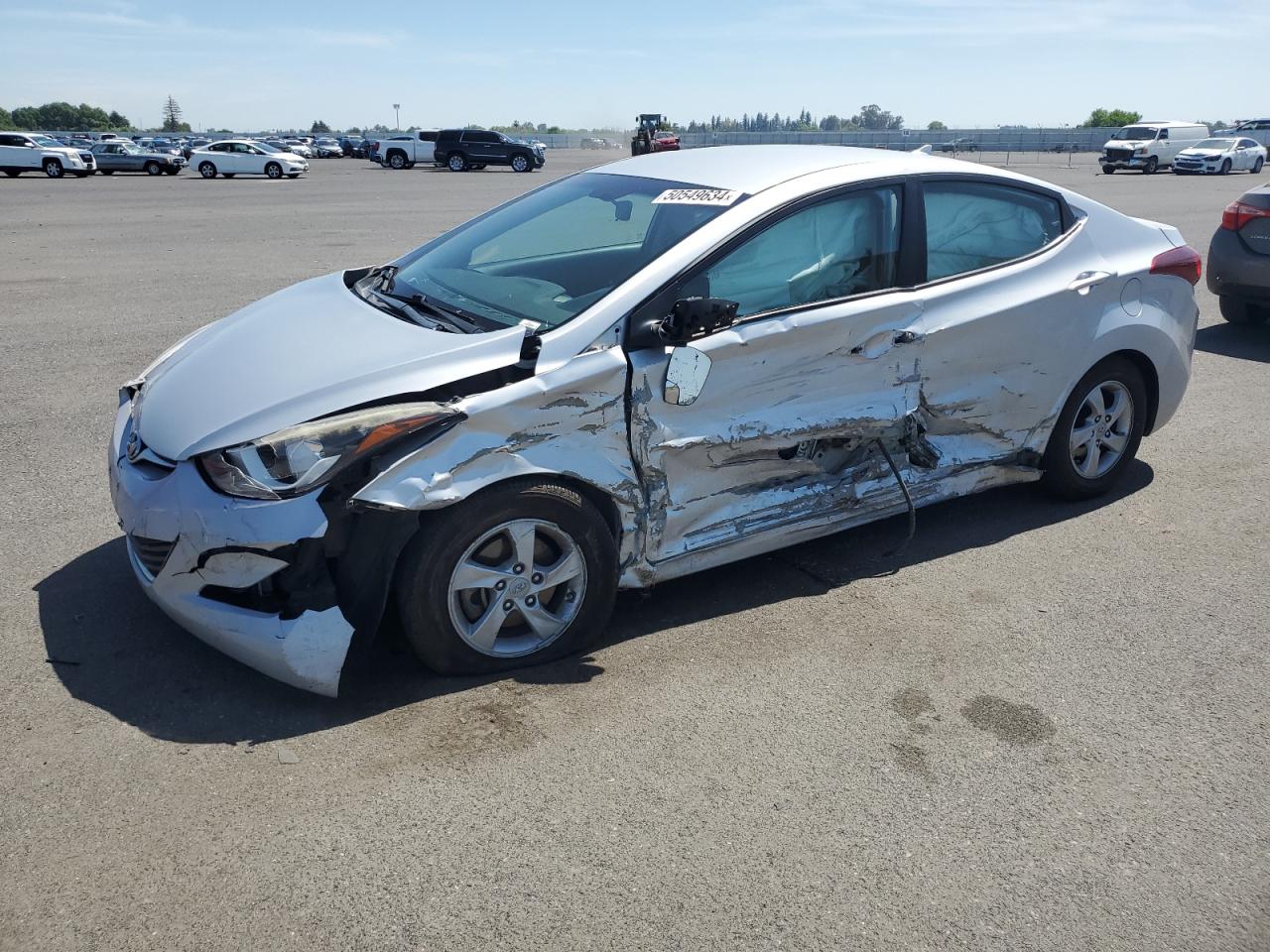 KMHDH4AE8EU181467 2014 Hyundai Elantra Se