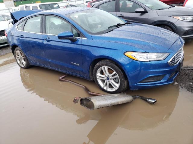 VIN 3FA6P0UU4JR101102 2018 Ford Fusion, S Hybrid no.4