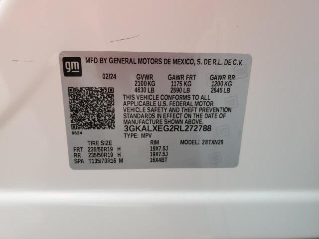 2024 GMC Terrain Denali VIN: 3GKALXEG2RL272788 Lot: 51585234