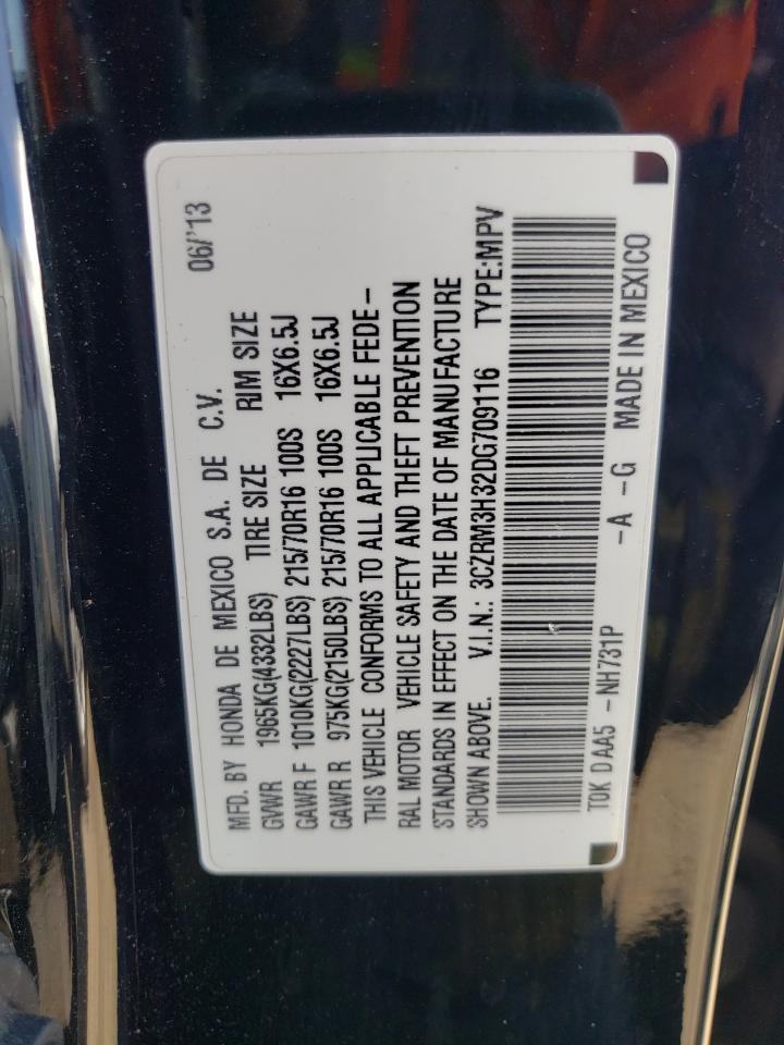 3CZRM3H32DG709116 2013 Honda Cr-V Lx