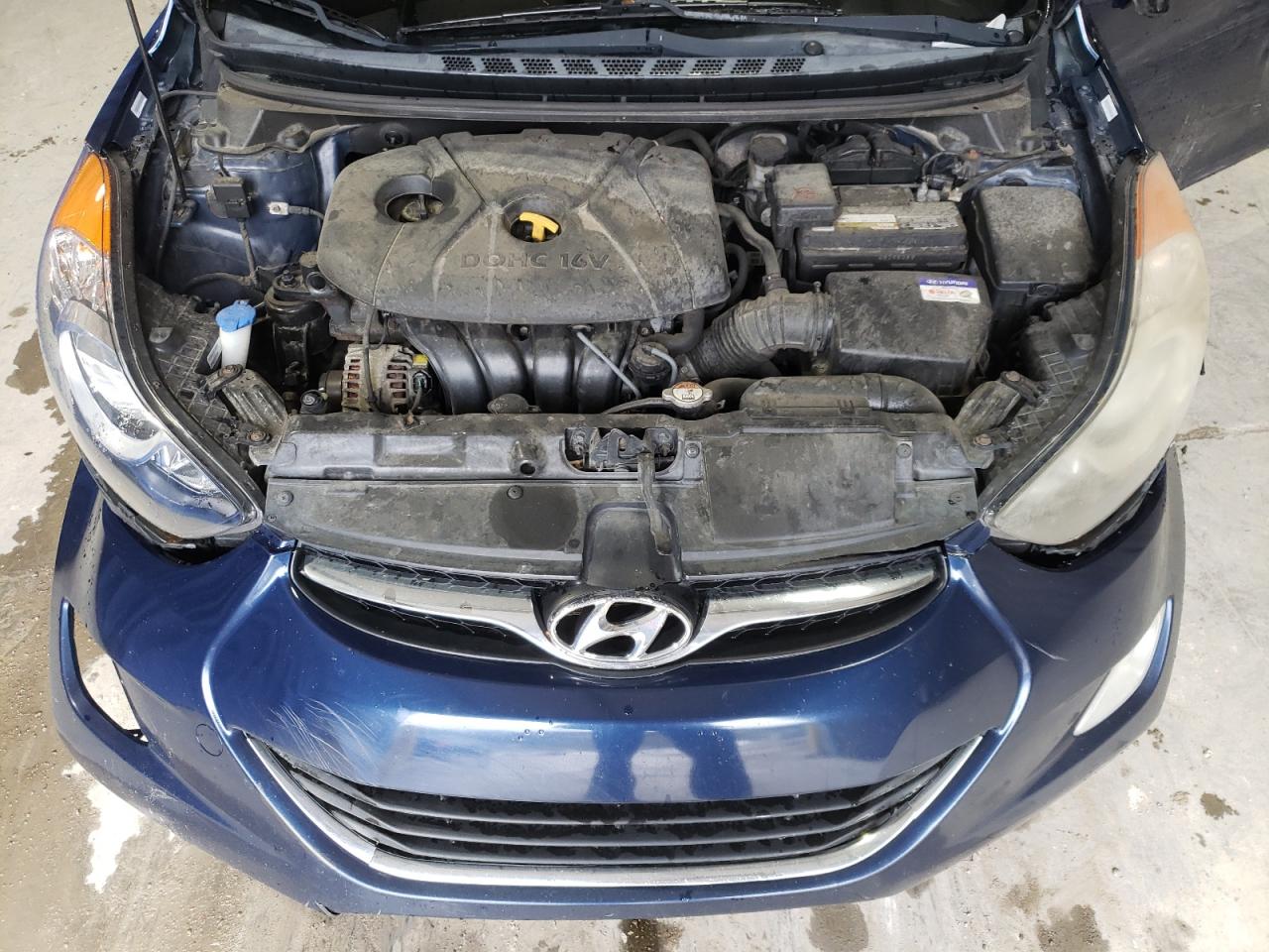KMHDH4AE2DU530489 2013 Hyundai Elantra Gls