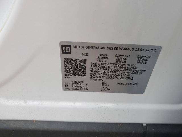 2023 CHEVROLET EQUINOX LS 3GNAX5EG9PL259061  50776834