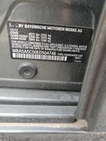 2014 BMW 528 I VIN: WBA5A5C50ED504746 Lot: 52002744