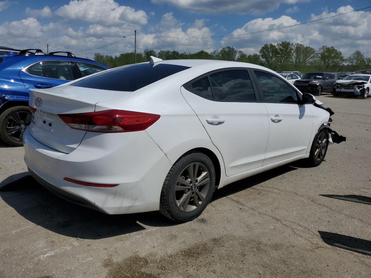 2018 Hyundai Elantra Sel vin: 5NPD84LF2JH394512