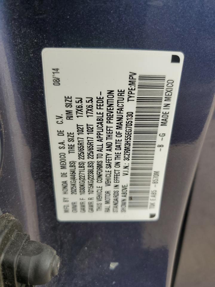 3CZRM3H55EG705130 2014 Honda Cr-V Ex