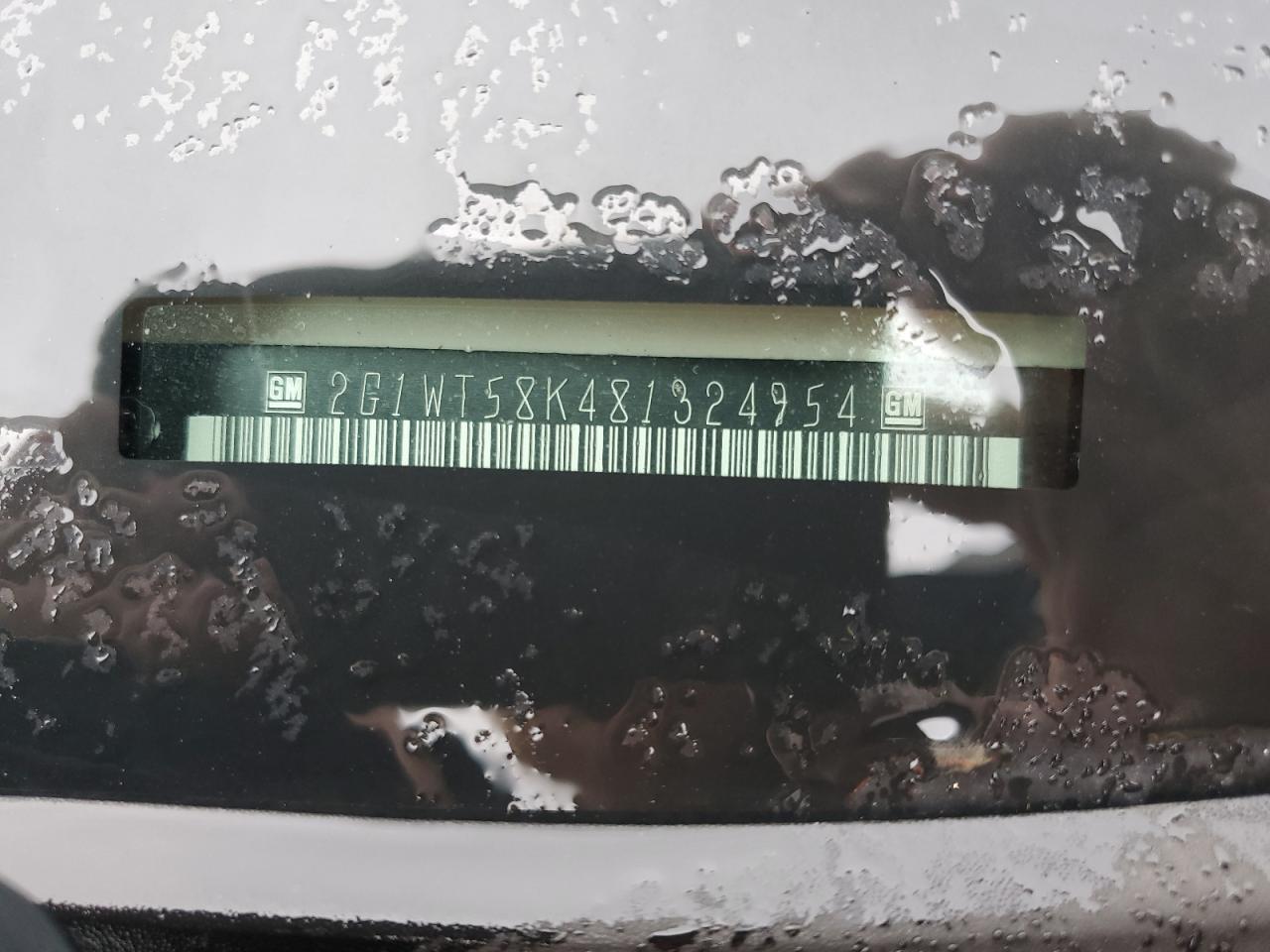 2G1WT58K481324954 2008 Chevrolet Impala Lt