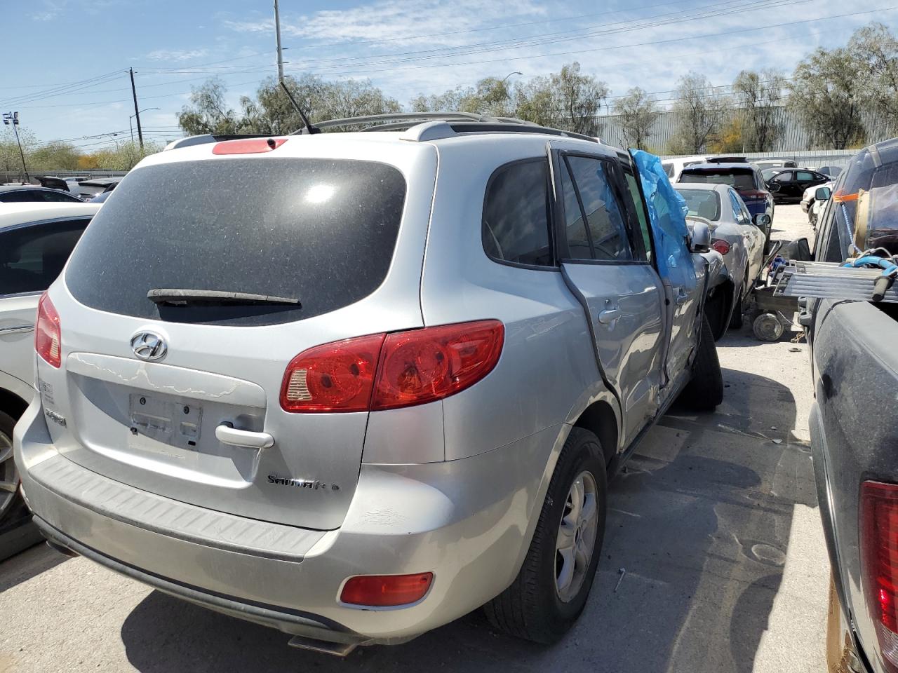 5NMSG13D17H036069 2007 Hyundai Santa Fe Gls