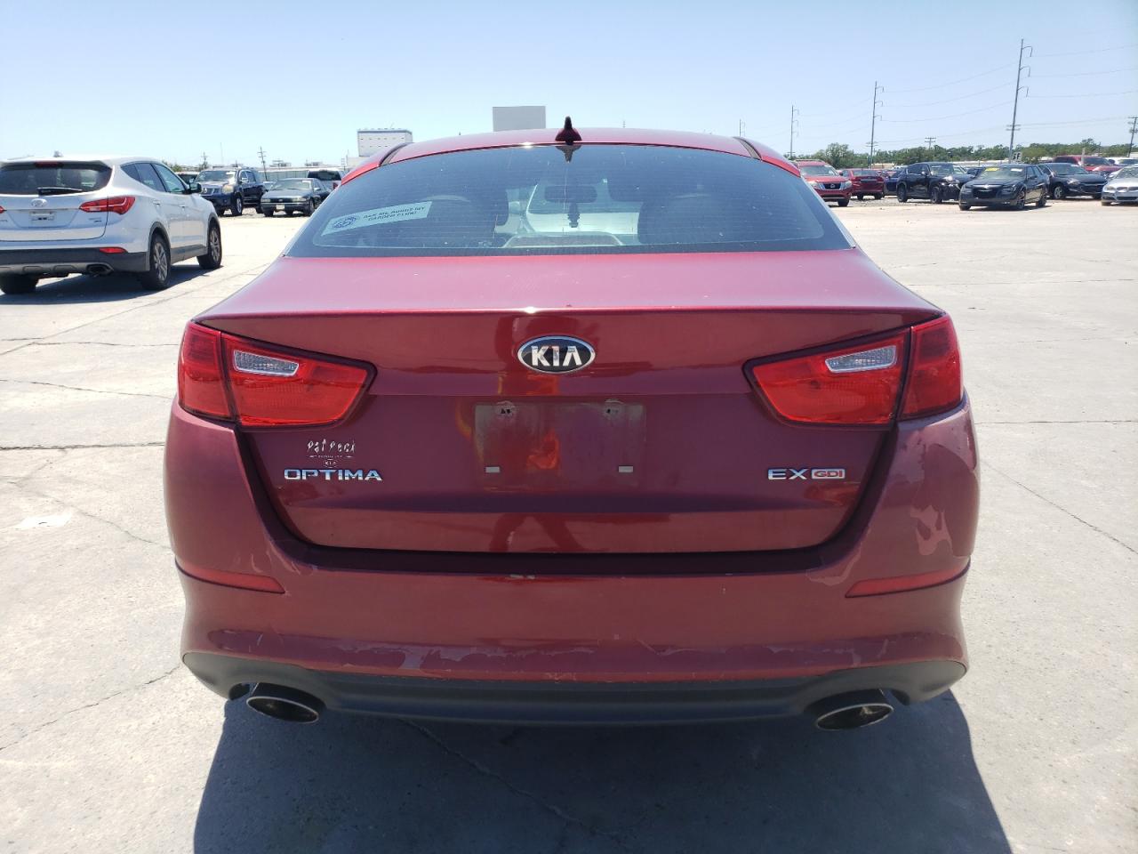 5XXGN4A76EG321100 2014 Kia Optima Ex