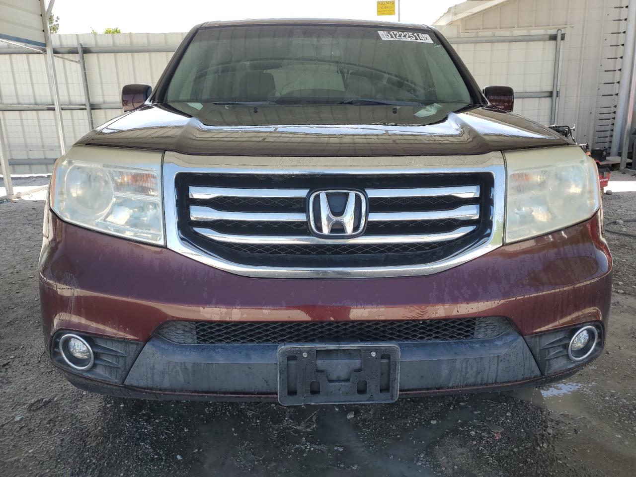 5FNYF3H62CB029159 2012 Honda Pilot Exl