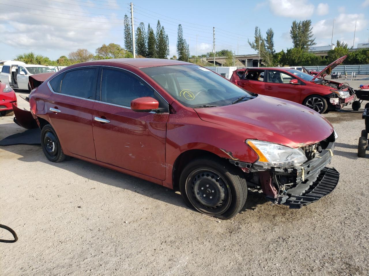 2015 Nissan Sentra S vin: 3N1AB7AP9FY265214