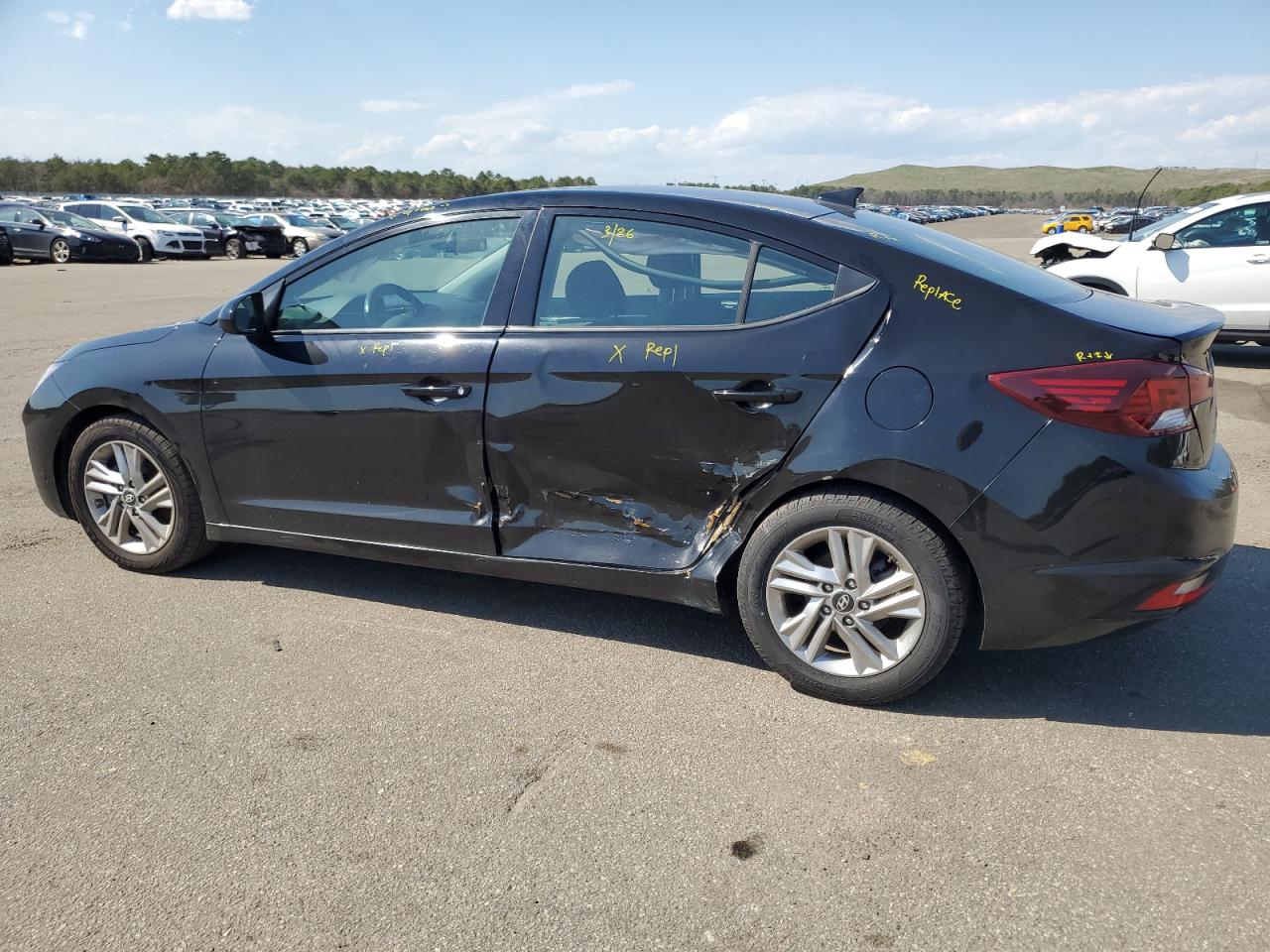 KMHD84LF8KU784033 2019 Hyundai Elantra Sel