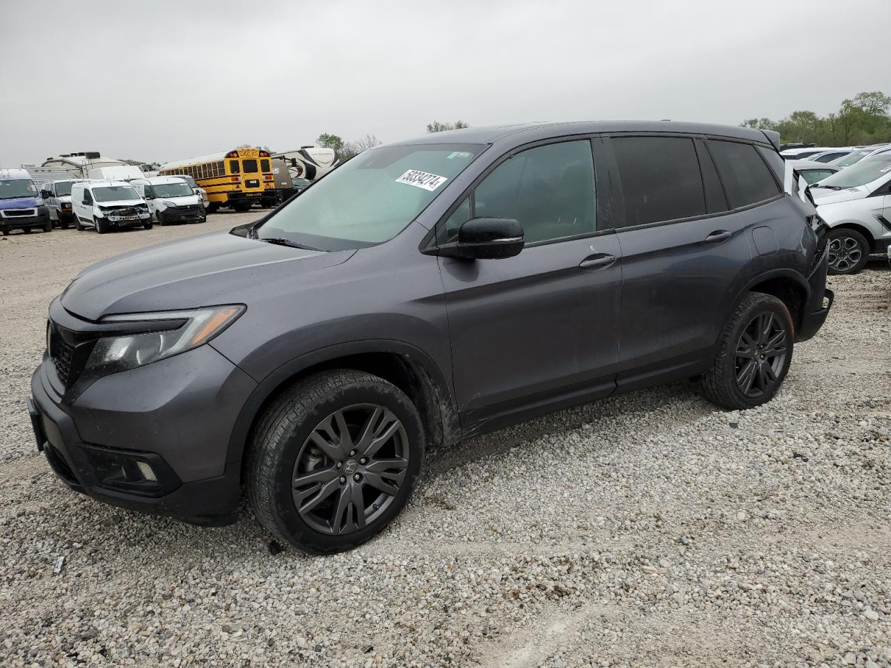 2021 Honda Passport Exl vin: 5FNYF8H59MB023977