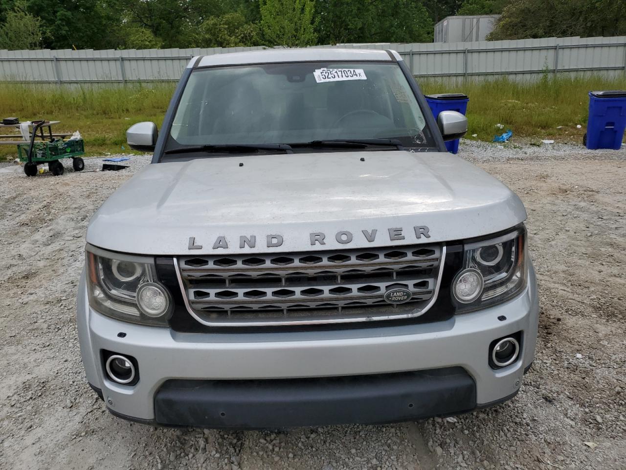 2016 Land Rover Lr4 Hse vin: SALAG2V60GA838602