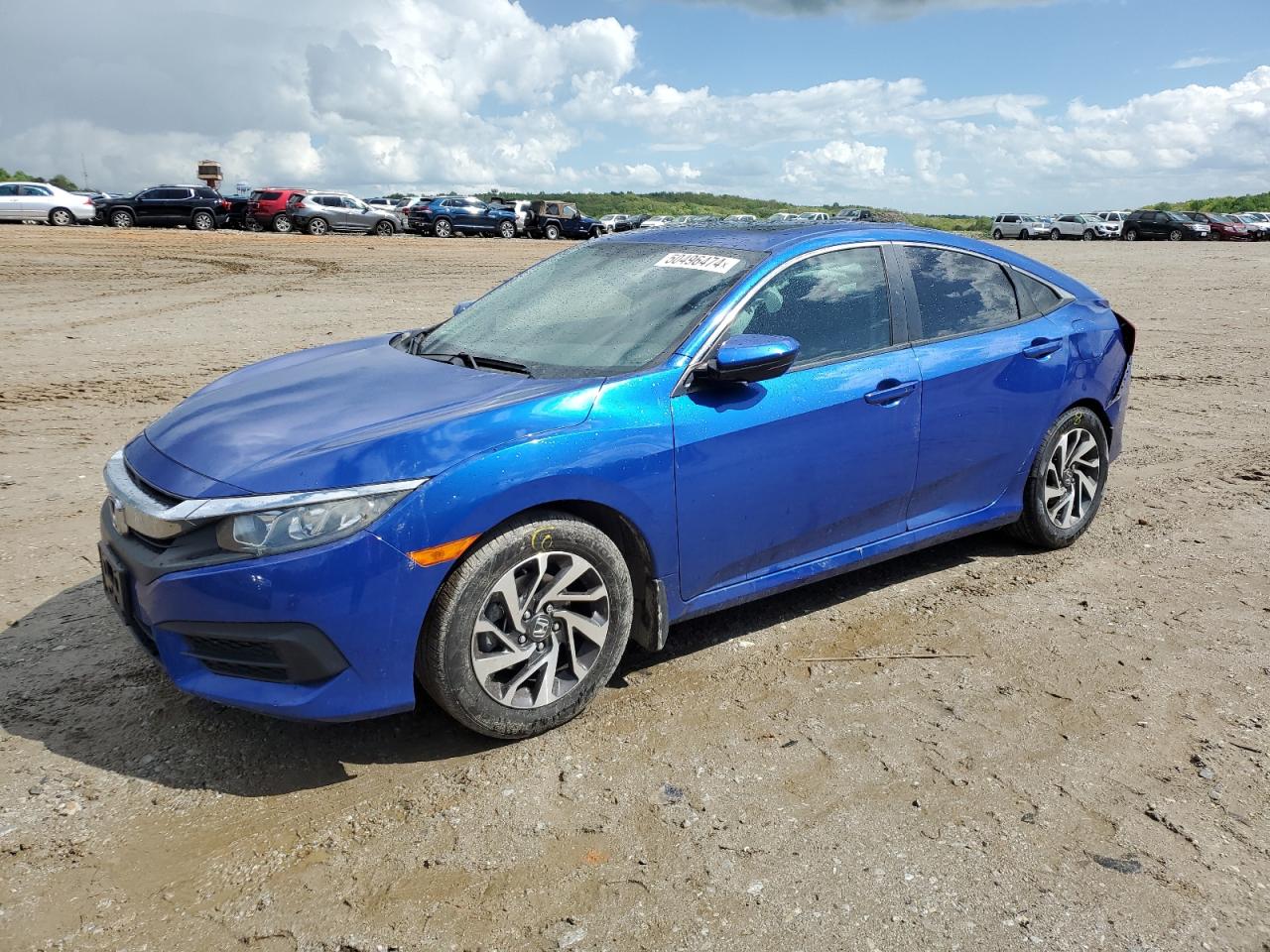 2HGFC2F70JH565638 2018 Honda Civic Ex