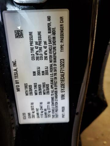 2020 TESLA MODEL 3 - 5YJ3E1EC4LF713223