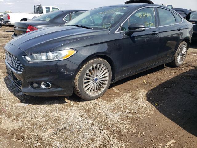 Lot #2478036749 2014 FORD FUSION TIT salvage car