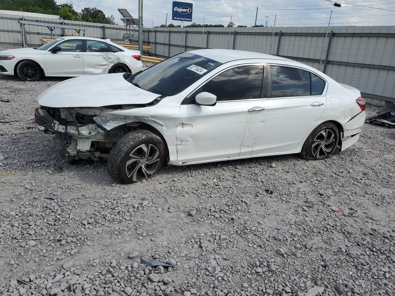 1HGCR2F38HA156648 2017 Honda Accord Lx