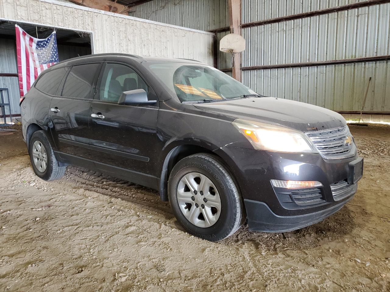 1GNKRFKDXFJ368598 2015 Chevrolet Traverse Ls