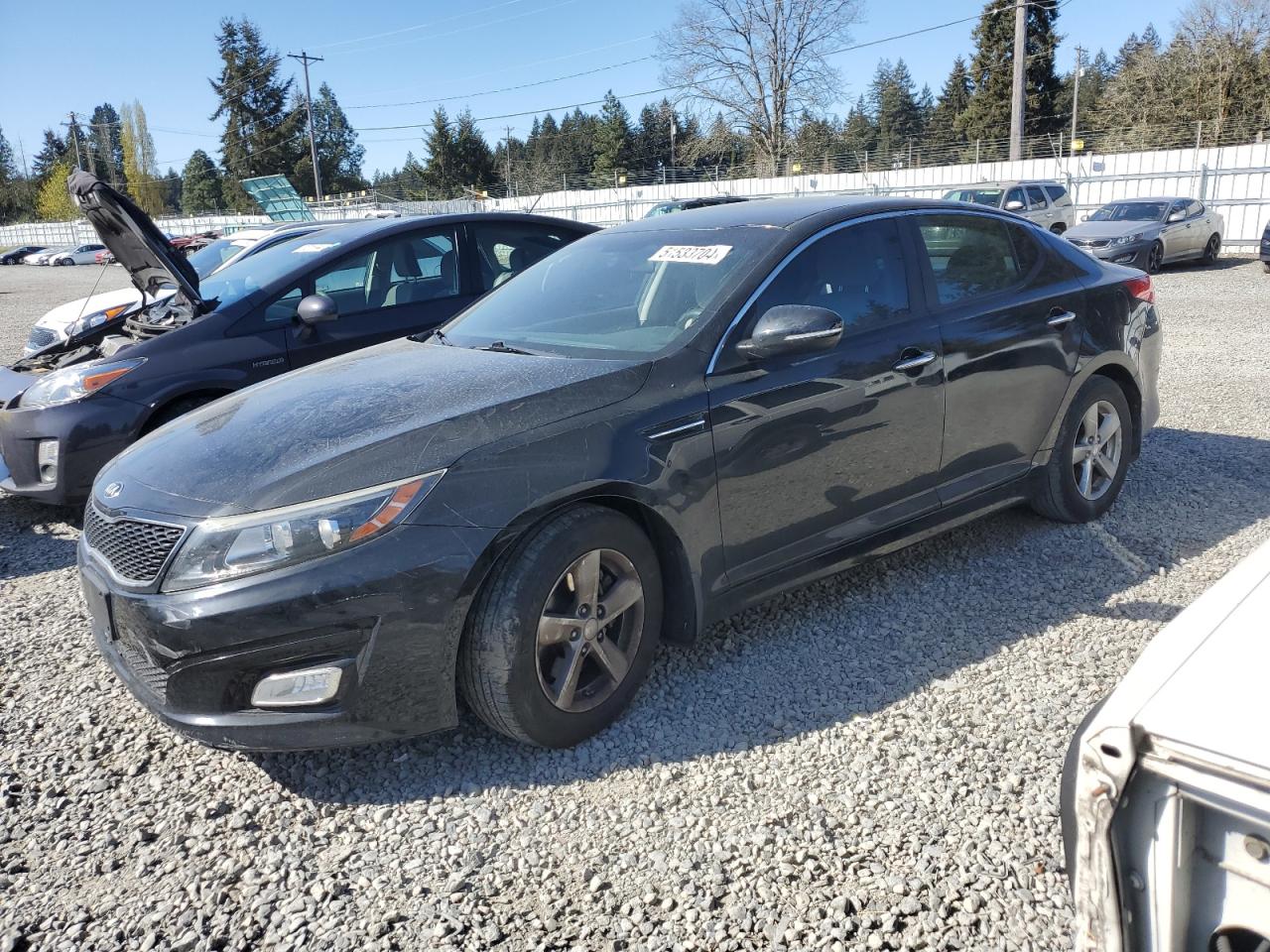 5XXGM4A72FG454361 2015 Kia Optima Lx