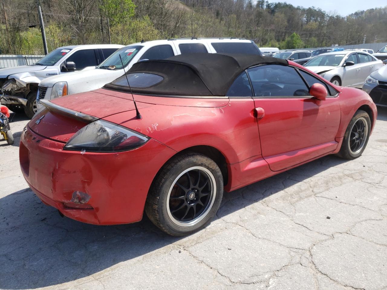 4A3AL25F67E046706 2007 Mitsubishi Eclipse Spyder Gs