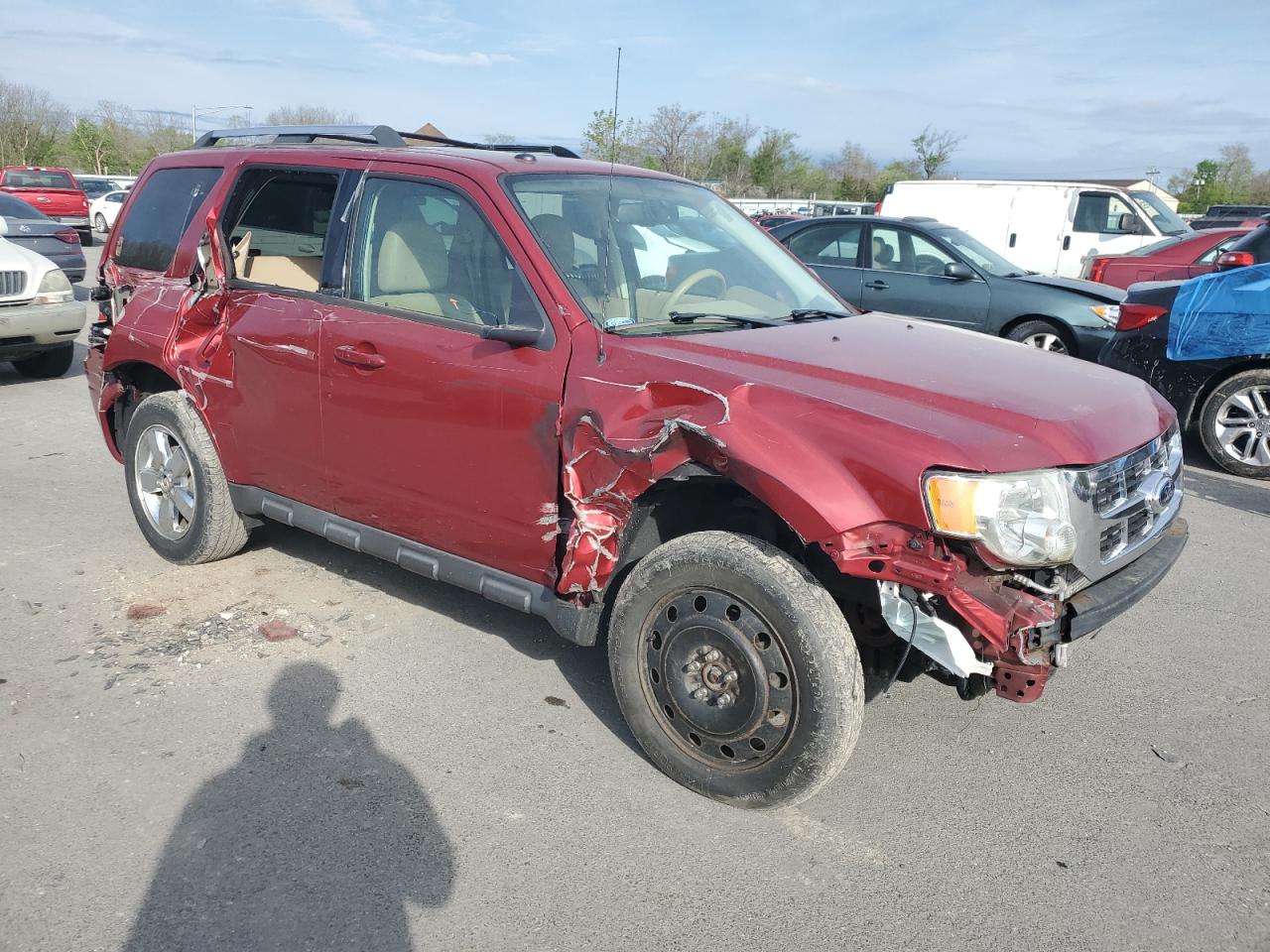 2012 Ford Escape Limited vin: 1FMCU9EGXCKC37613