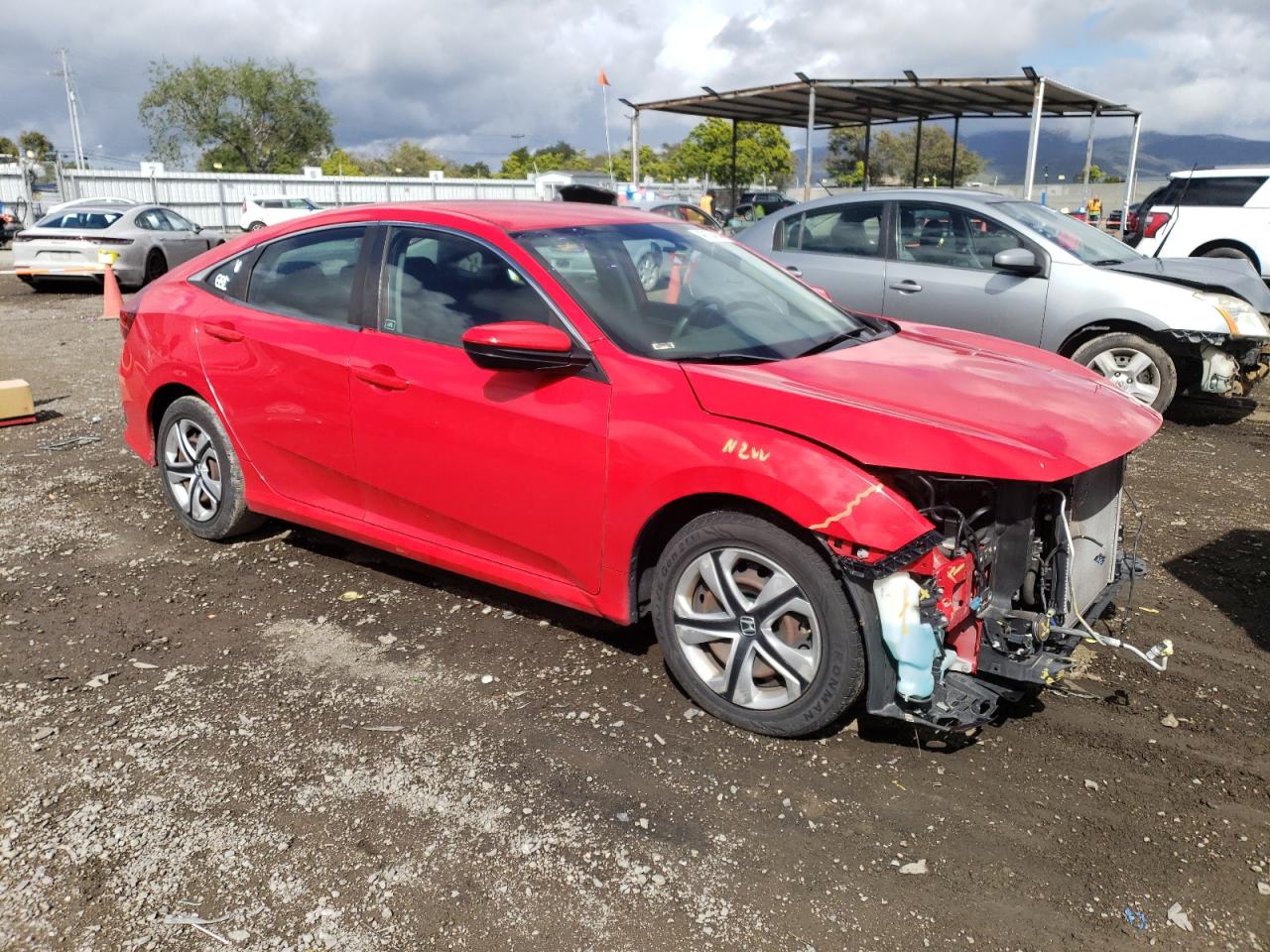 2HGFC2F51GH542277 2016 Honda Civic Lx