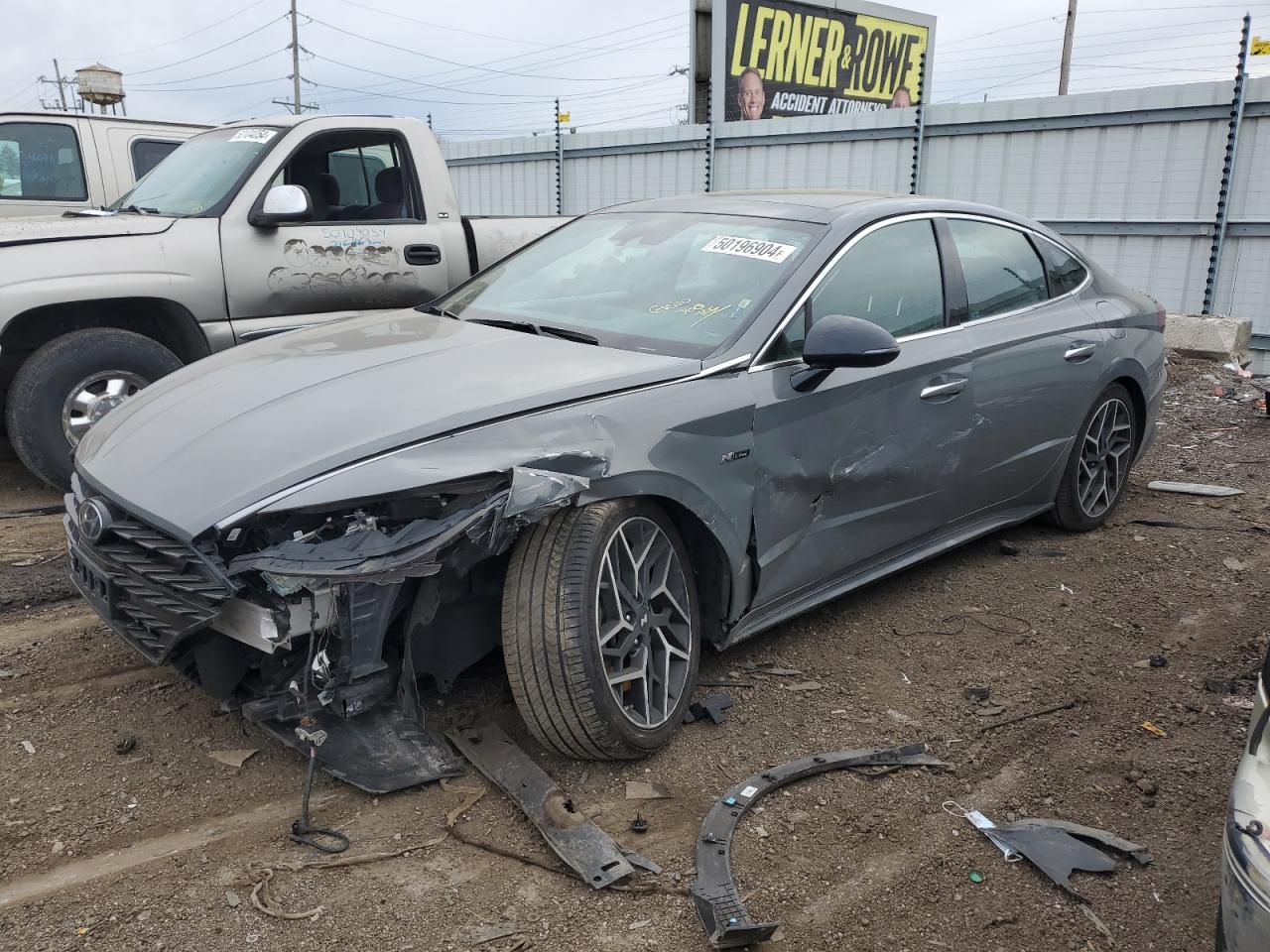 KMHL14JC9NA243894 2022 Hyundai Sonata N Line