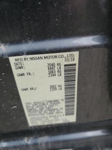 2018 Nissan Leaf S VIN: 1N4AZ1CP6JC306313 Lot: 48674234