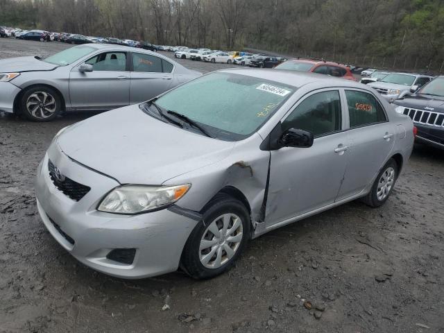 TOYOTA COROLLA BA 2009 silver sedan 4d gas 2T1BU40E29C035836 photo #1