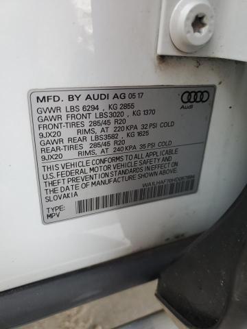 VIN WA1LHAF70HD057894 2017 Audi Q7, Premium Plus no.13