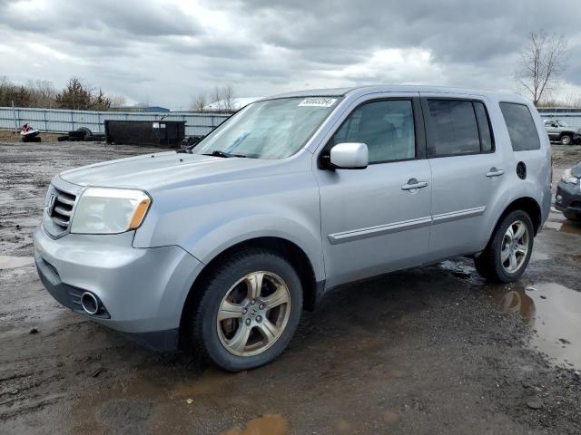 Lot #2452286368 2014 HONDA PILOT EXL salvage car