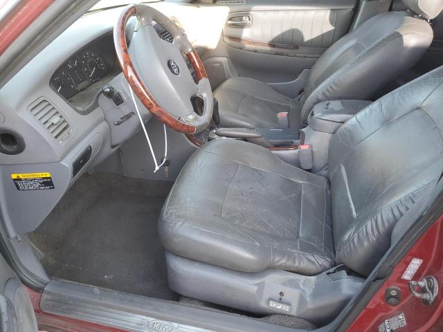 2003 Kia Optima Lx VIN: KNAGD126335236382 Lot: 50875494