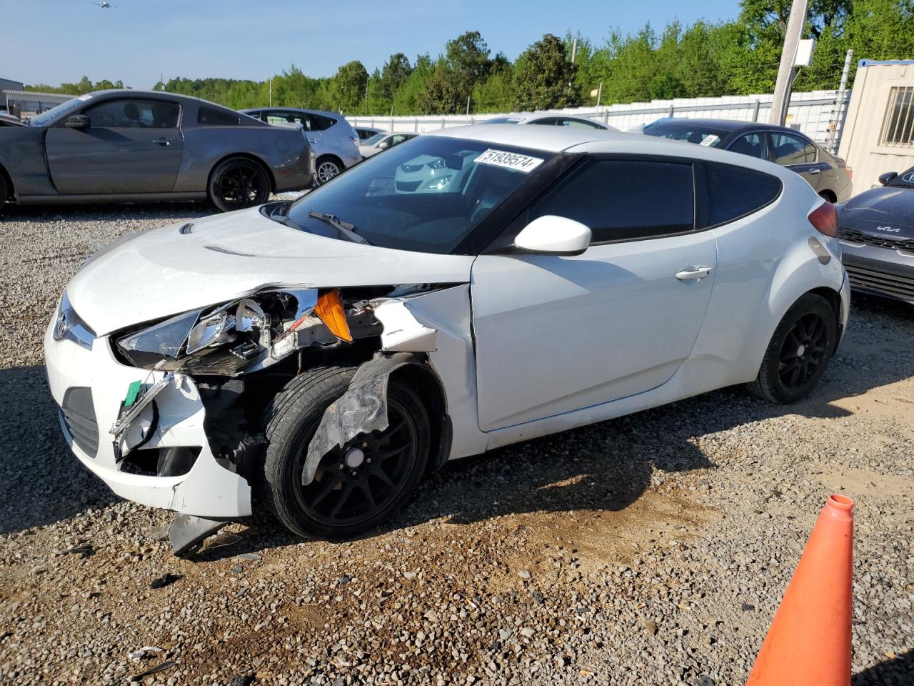 2012 Hyundai Veloster vin: KMHTC6AD3CU049498